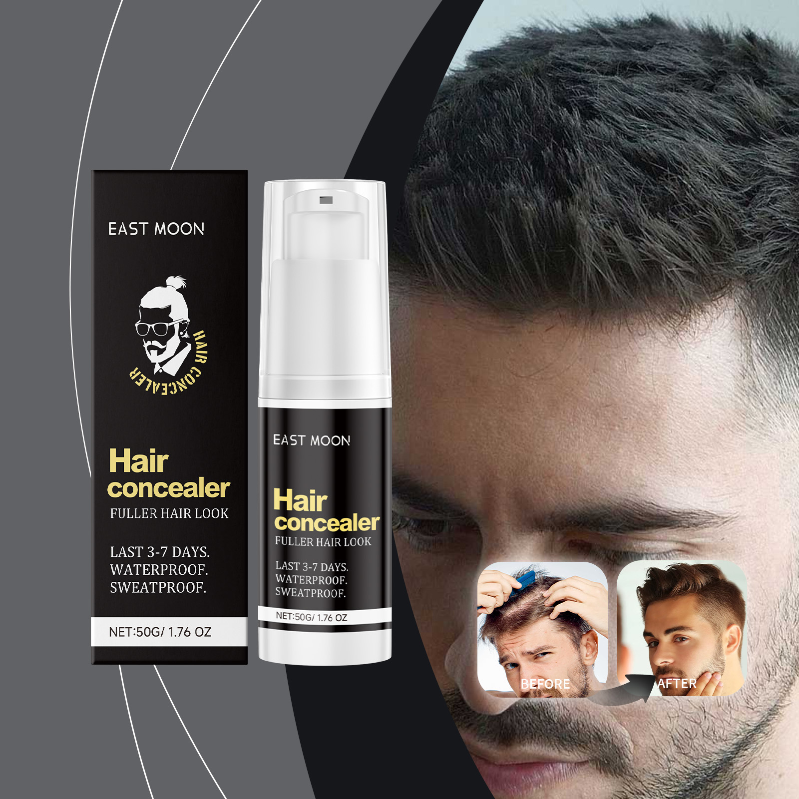 Licorice Root Extract - كريم تغطية الشعر لتصحيح جذور الشعر