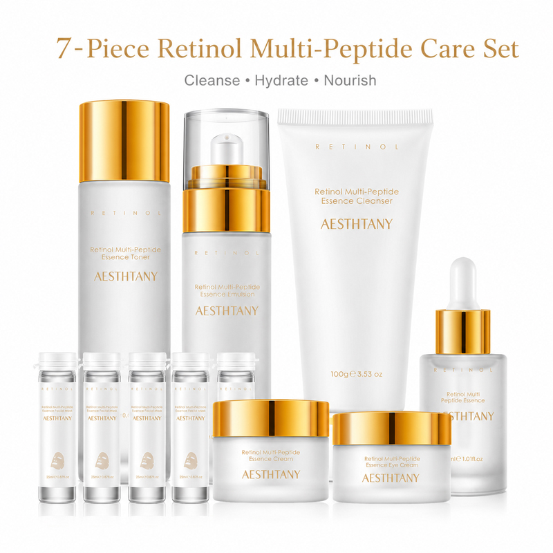 Skincare Omg - مجموعة العناية بالبشرة متعددة الببتيدات بالريتينول