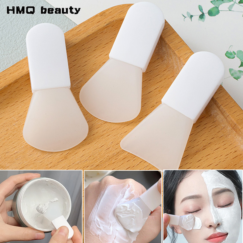 Skincare Omg - 3 قطع فرشاة قناع الوجه السيليكونية