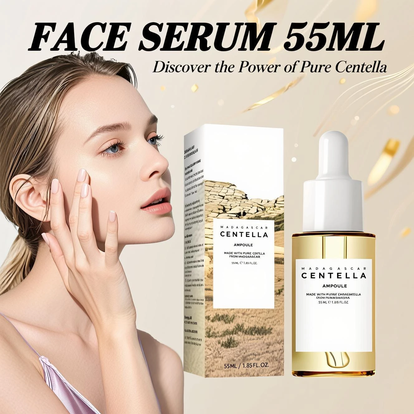 Centella Asiatica Toner - أمبولة سنتيلا مدغشقر 55 مل -