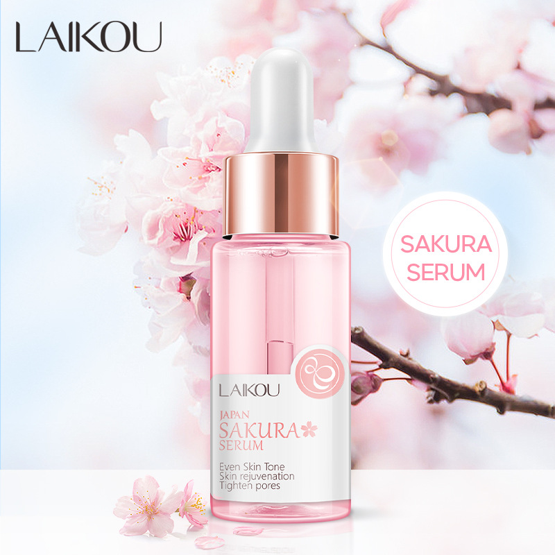 LAIKOU-Japan Sakura مصل للوجه  - مراجعة Centella Asiatica Toner وسعره