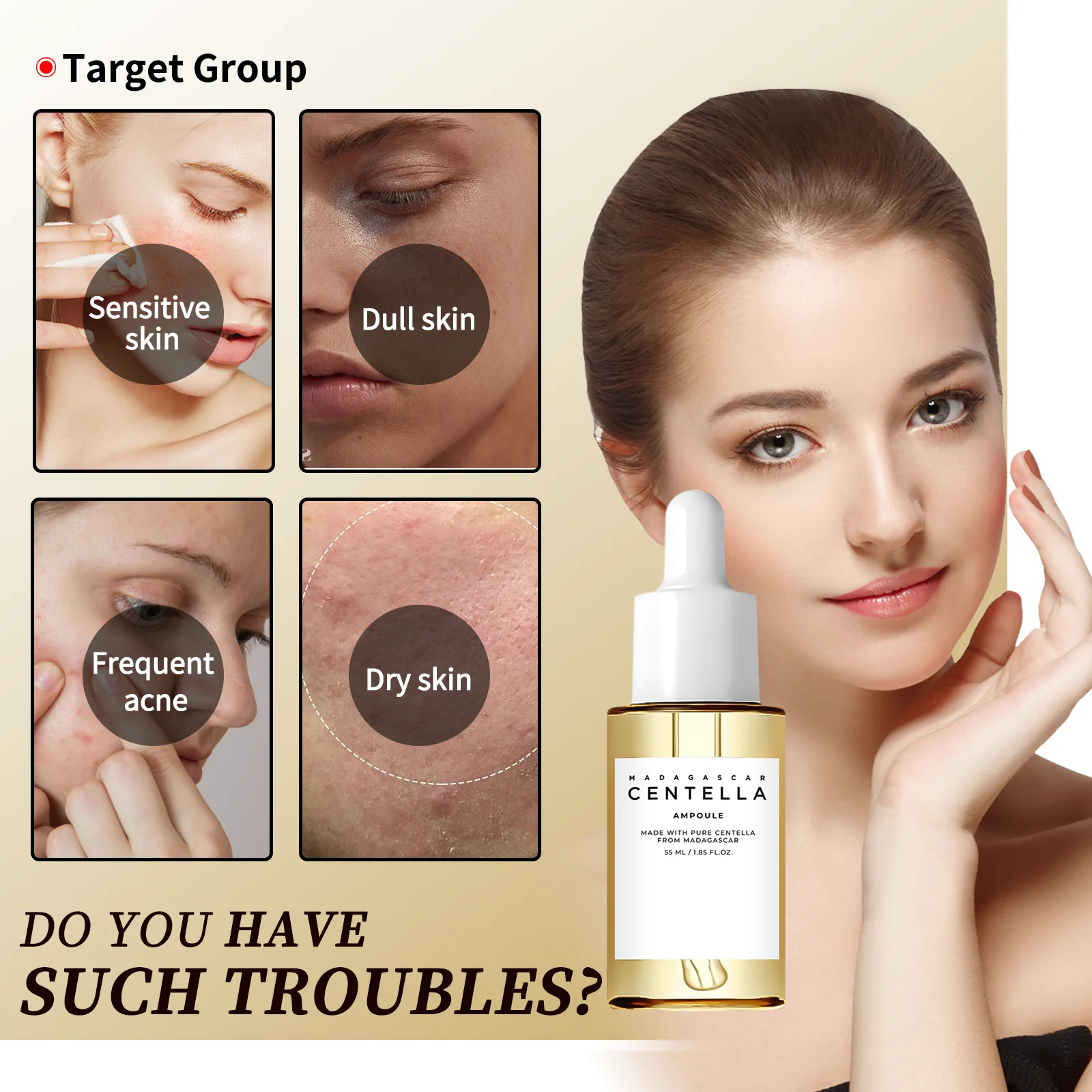 أمبولة سنتيلا مدغشقر 55 مل - خ - مراجعة Centella Asiatica Toner وسعره